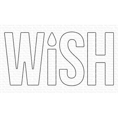 My Favorite Things Die-Namics - Wish